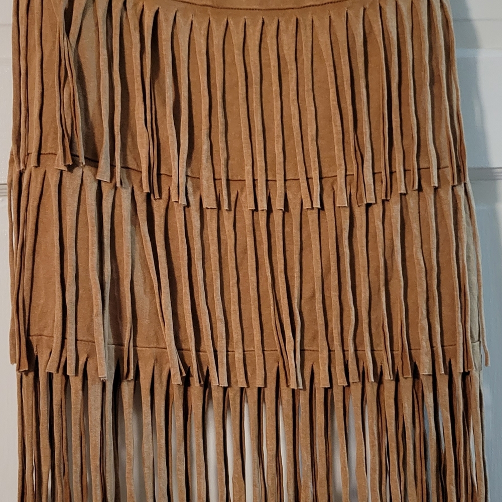 Fringe skirt